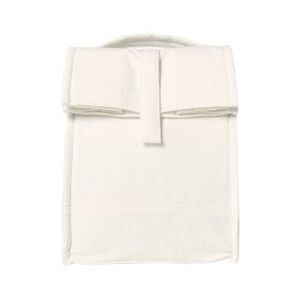 Figmint Insulated Lunch Tote - White - 8.5” x 10” x 6”